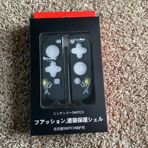 Rick and Morty switch joy con controller covers never used